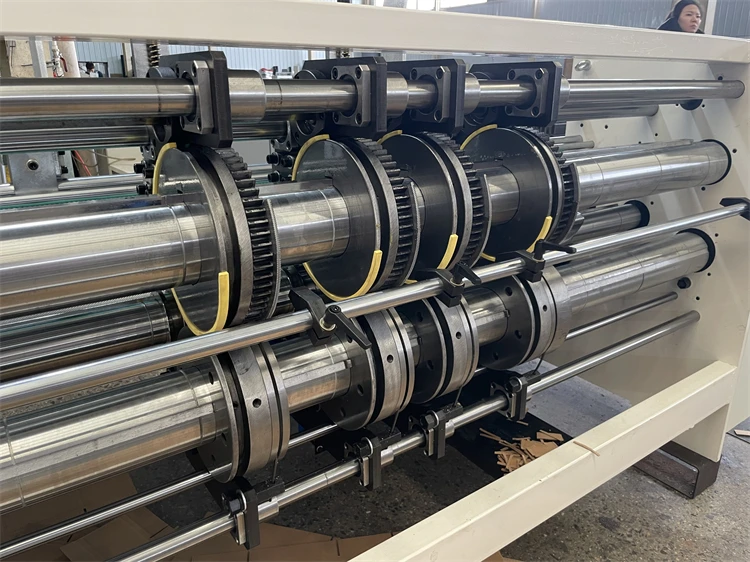 Automatic Feeder Rotary Slotter Machine For Carton Box Making Machine / Corrugated Box Rotary Slotter Machine
