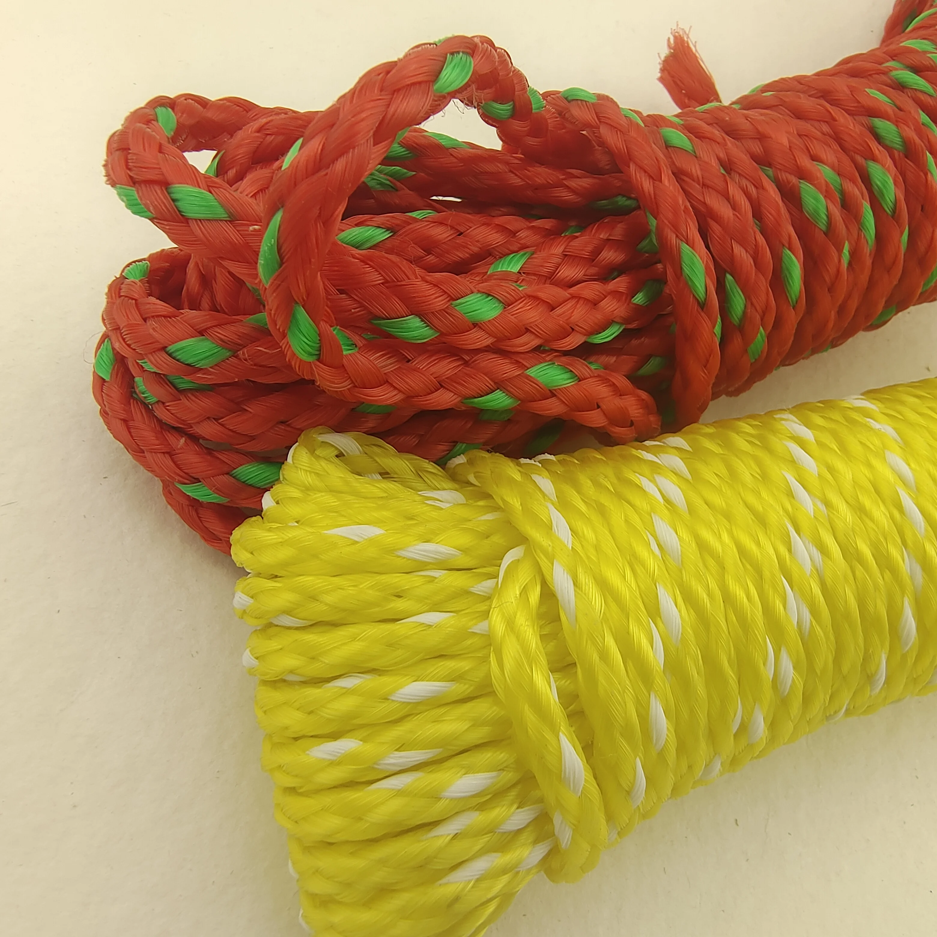 Factory Price OEM ODM Wholesale Supplier of 6mm blue rope/pe rope PE Plastic Braided Ropes