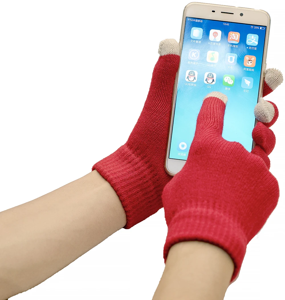 Cheap Men Winter Thermal Gloves Warm Winter Gloves Touch Screen for Women