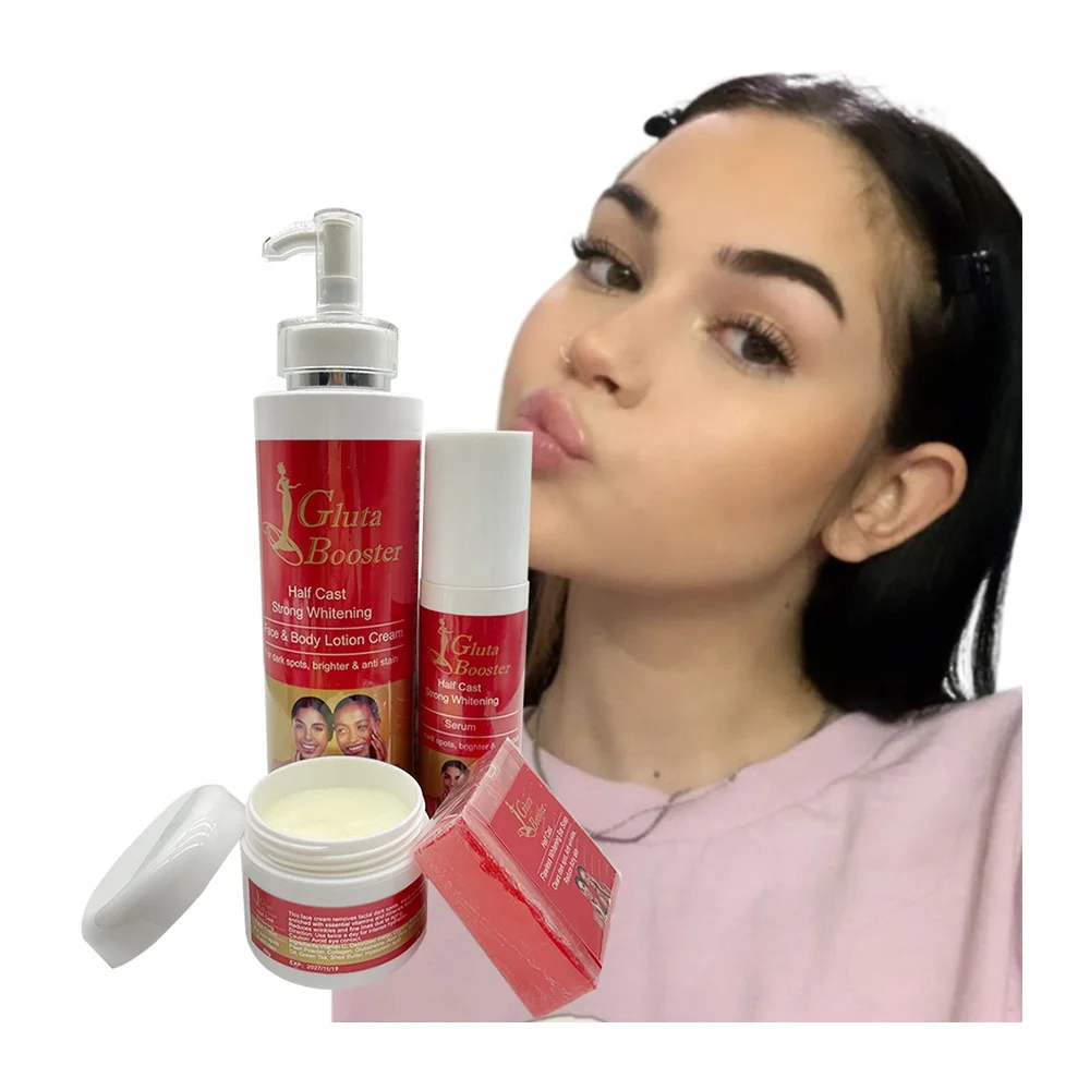 Strong Whitening Gently Target Dirt Oil Debris & Radiance-Dulling for Melanin Rich Skin Halfcast Skin Rehydrates Dry Skin Sets
