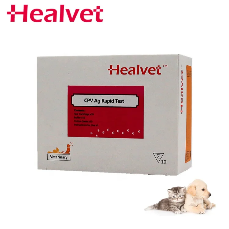 Healvet Hot Products Cheap Price Dog Feces Test 99% Accurate CPV Ag Canine Antigen Kit Cpv Pet Care
