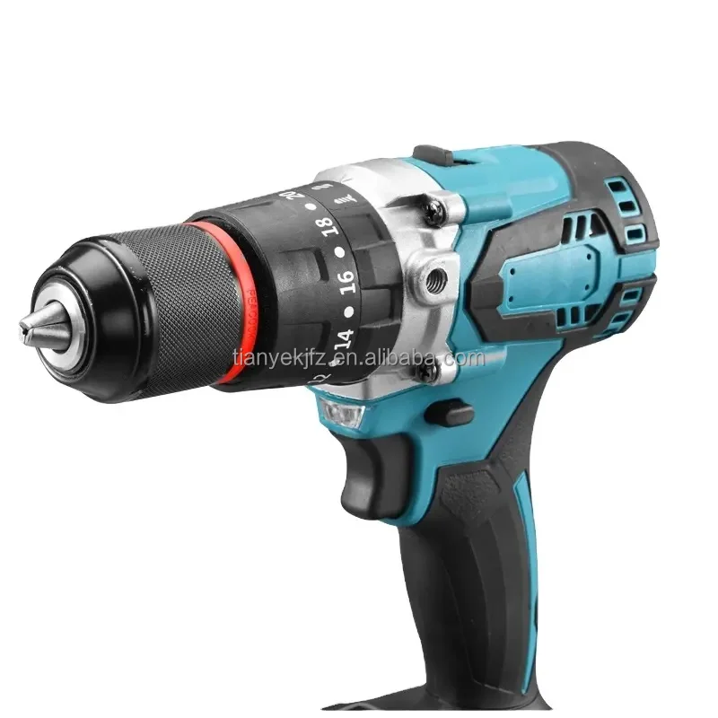 OEM 21V Multi Function Cordless Brushless Hammer Drill Driver Set Impact Drill Combo Kit Battery TY Impact Drill Machine 550w