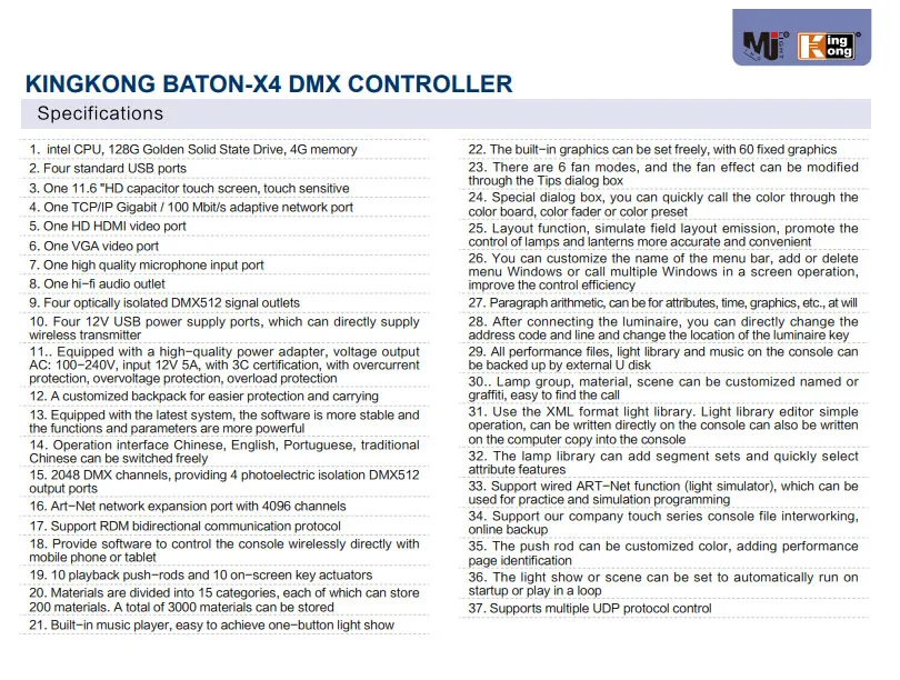 Pocket Console Wholesale Price Dj Light Controller Dmx Controller Dmx512  Notebook Console With Flight Case