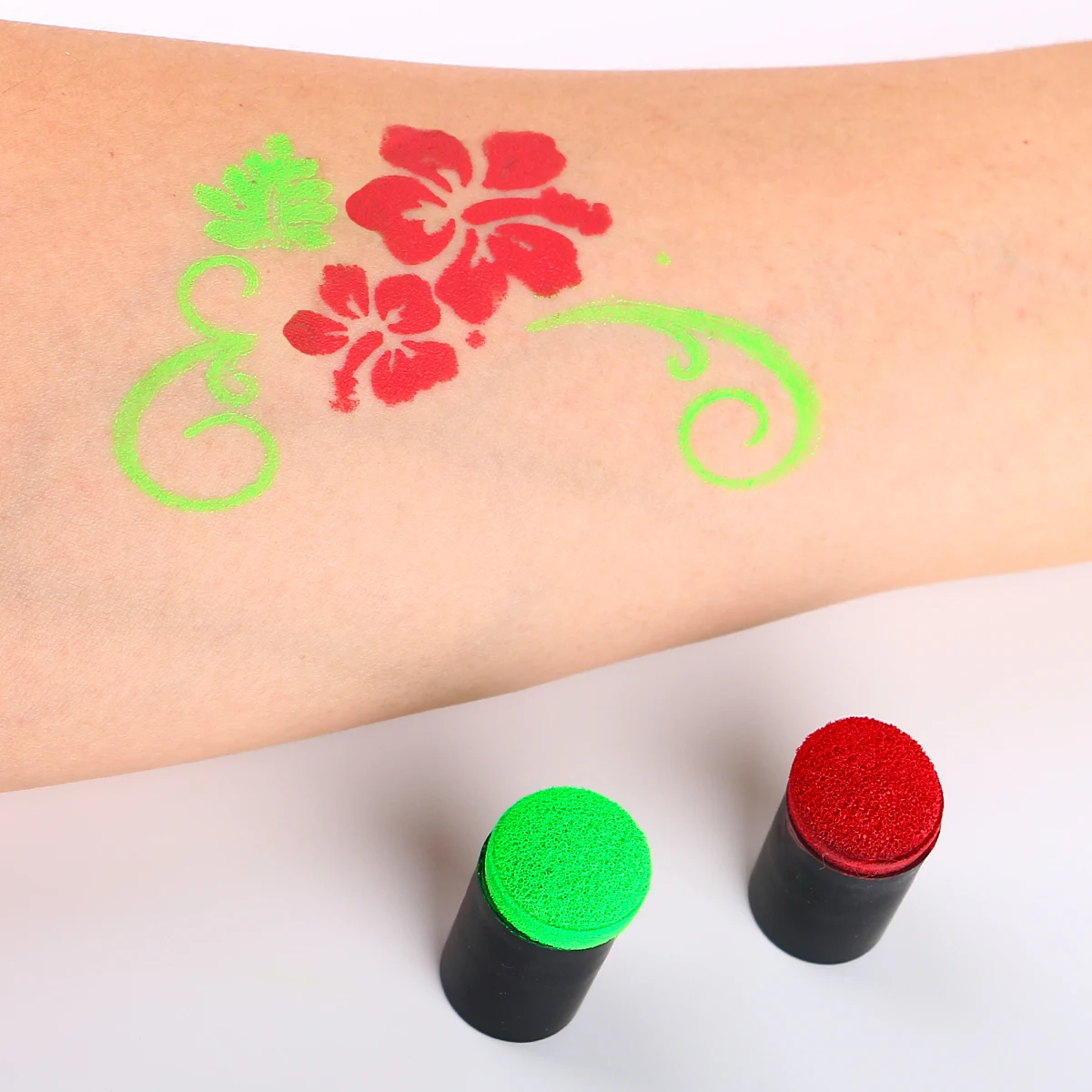 Esponjas de pintura для лица esponja negra incluye media luna redonda para maquillaje manualidades trabajos artisticos