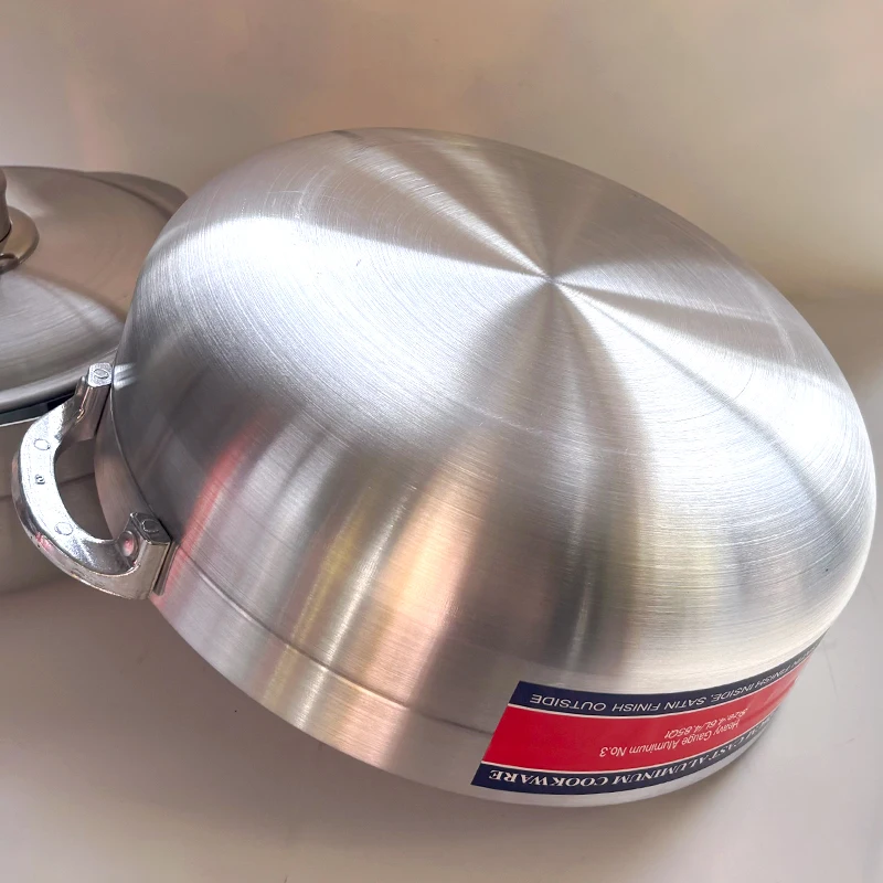 Wholesale Aluminum cookware set 12PCS Die Cast Casserole Forged Big Kitchenware cooking Soup Pot Set