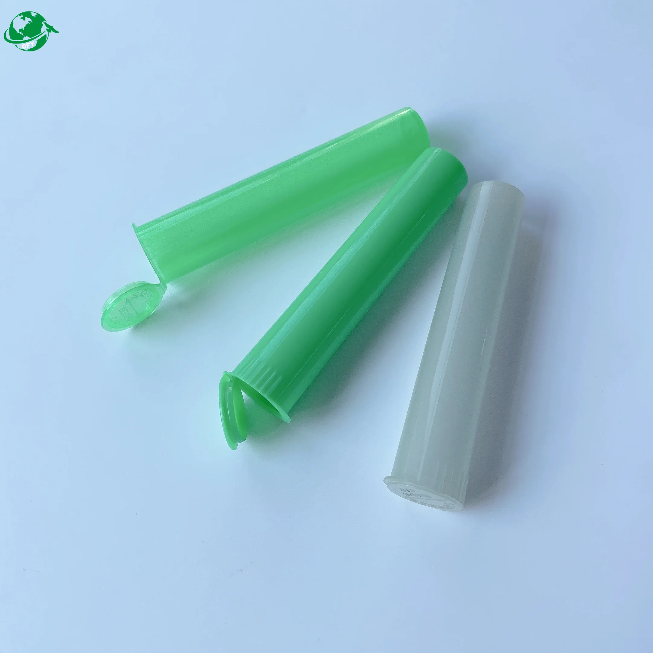 Free Sample Pop Top Plastic Packing Bottle With Hing Lid