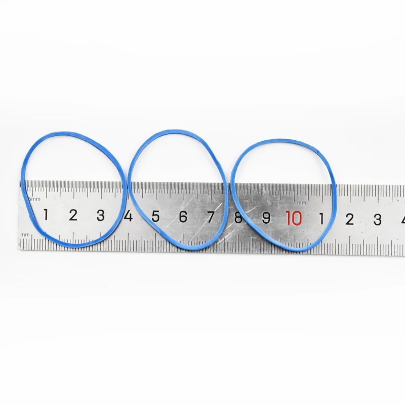 Manufacturer wholesale color TPR high quality durable high elastic office stationery rubber bands