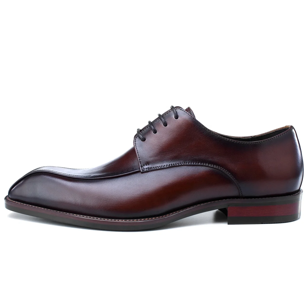 
2020 Hot Selling Popular Business Dress Shoes Casual Mens Party Cow Leather Shoe Wholesale Men Latest Derby Shoes 