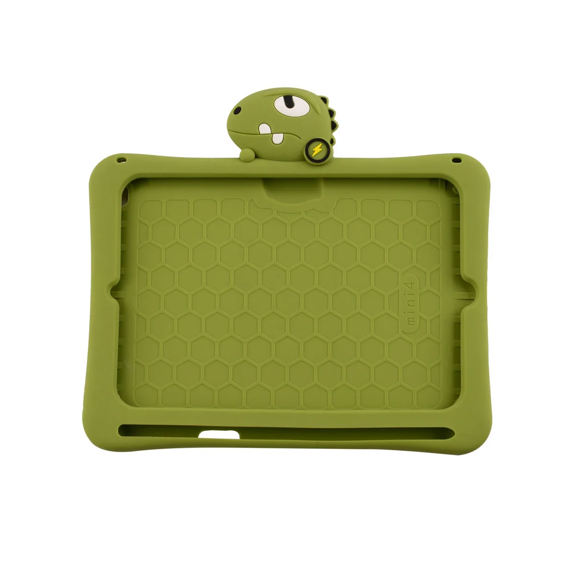 Hot sales new handheld sturdy environmental protection silicone cartoon dinosaur mobile phone case