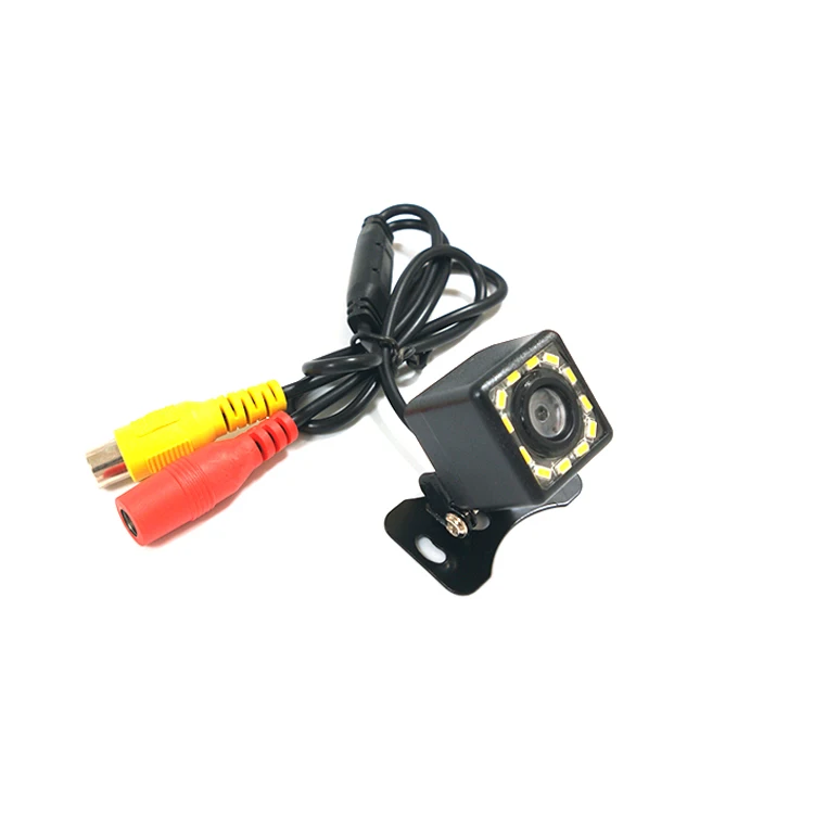 factory wholesale waterproof digital mini video backup aids rearview eight light 12led camera