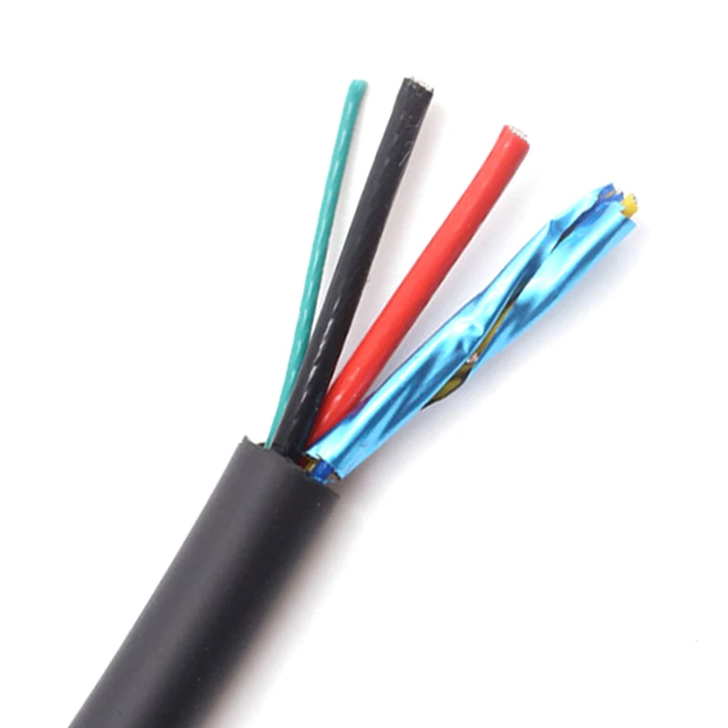 AWM Style UL2854 VW-1 FT1 5 core 6core 22awg 24awg 26awg Multicore Cable 3x2.5 Flexible Copper Conductor Electrical Cable
