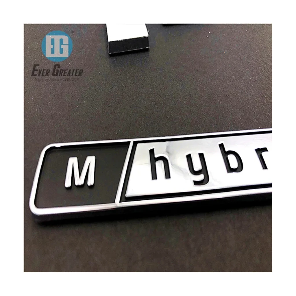 Custom  High Quality Auto Logo Plastic Chrome 3D ABS Car Emblem