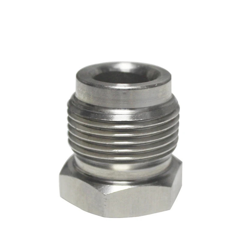 high precision stainless steel socket components for pressure gauge