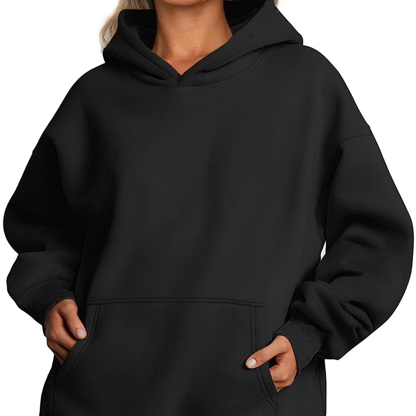 New Arrival Fashion Girls Tracksuit Workout Running Jacket Street Wear Casual Pullover Hoodie With Pocket