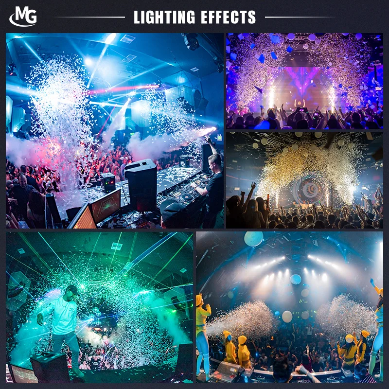 Maquina De Confetis Events Club Festival Co2 Confetti Blaster Machine Control Double Spray Party Confetti Machine
