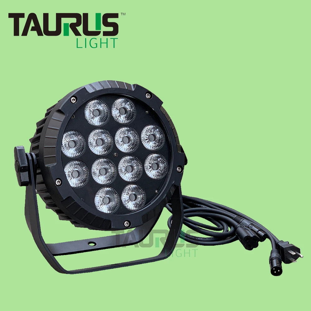 Professional outdoor Dmx  Waterproof IP65  12x10W RGBW LED Par Light Stage Lighting