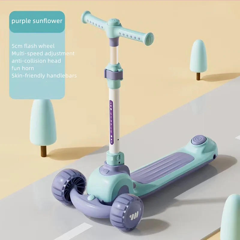 2020 factory supply 6 years kids scooter color kid scooter