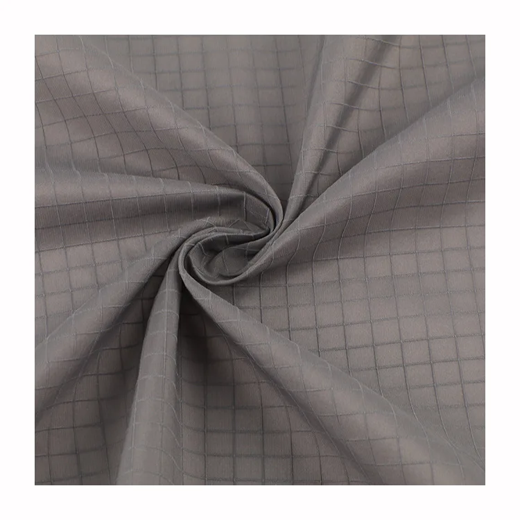 Anti UV Sunproof 70DD 190T 210T  rip stop nylon taffeta fabric for Summer coats