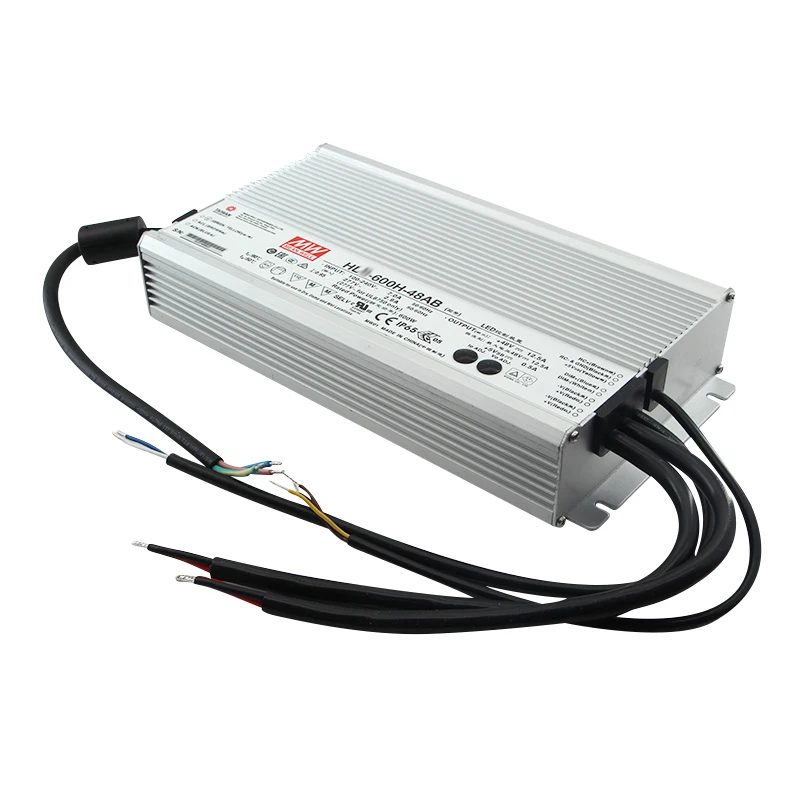  HL-600H-48AB 48V водонепроницаемый приглушаемый Meanwell драйвер высокий Мачтовый прожектор 600