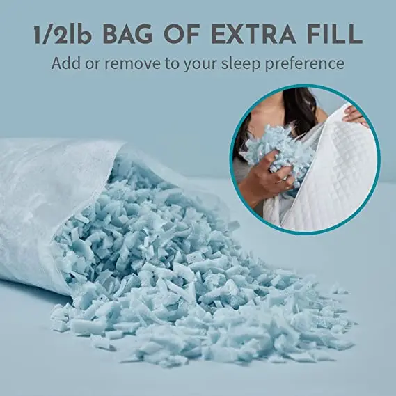 Mattress memory foam polystyrene beads multifunction vibrating massage pillow bathtub pillow