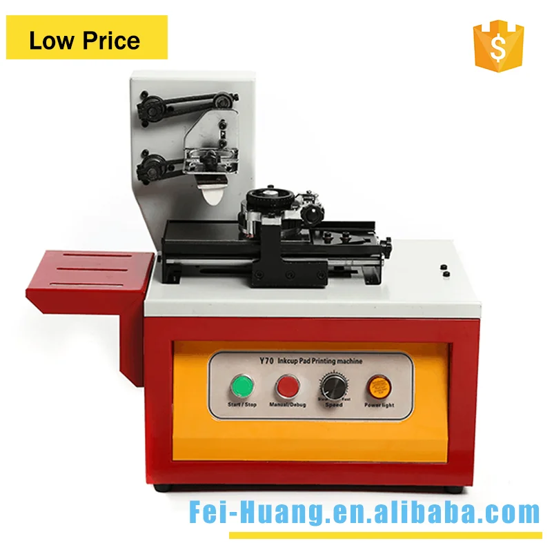 Professional oil cup type pad printer, ink cup pad printing machine with low price