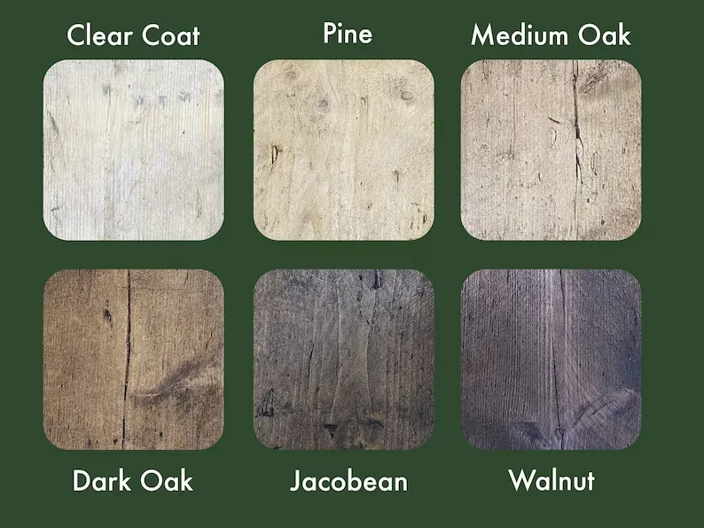 JUNJI Rustic Live Edge Solid Wood Chunky Scaffold Floating Hidden Bracket Shelves