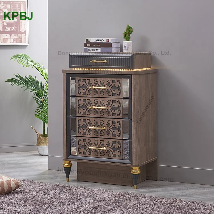 
Modern Classical King Size MDF Complete Bedroom Furniture Sets Luxury Wooden Bedroom Sets 