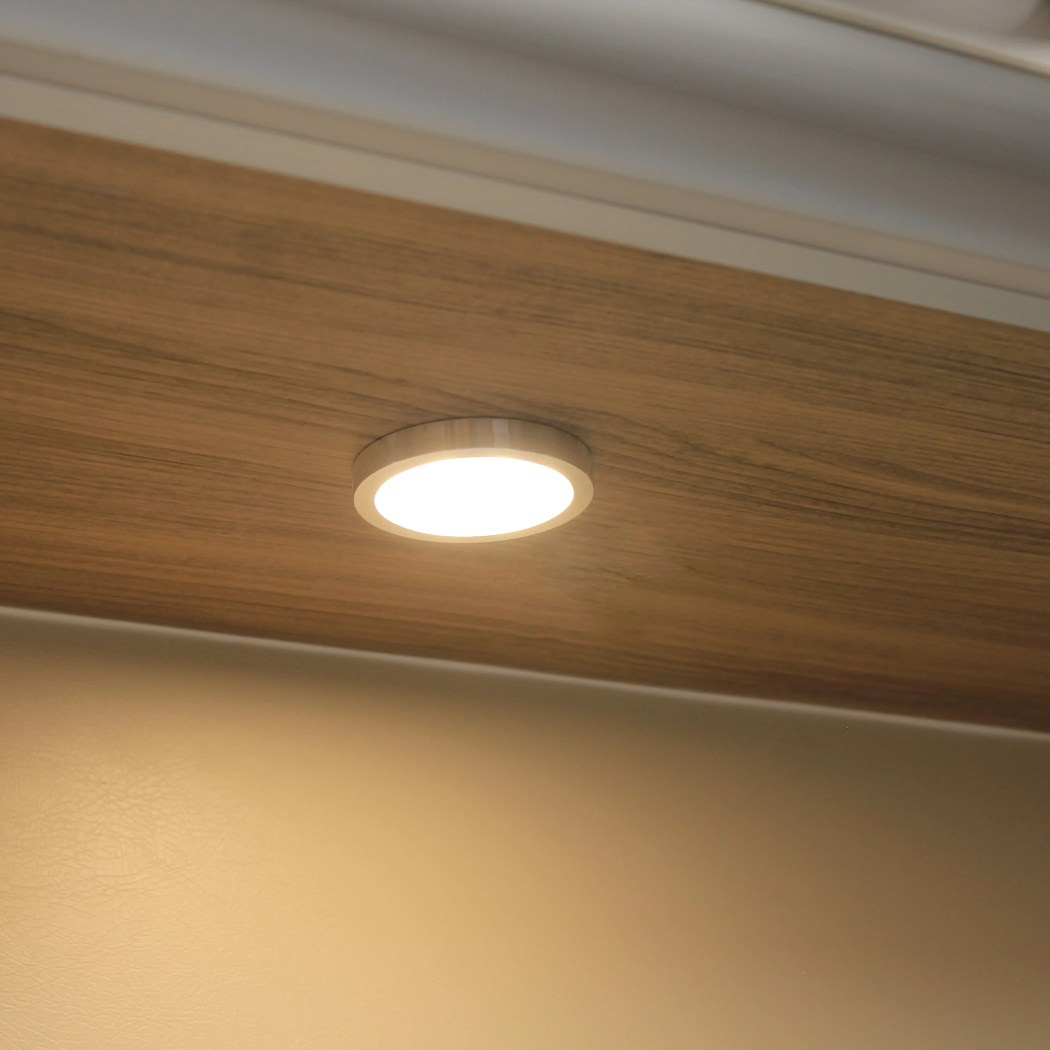 TYTXRV OEM Camper Trailer High Quality Aluminum Modern Design Cabinet  Light Warm White RV Caravan Motorhome LED Ceiling lamp