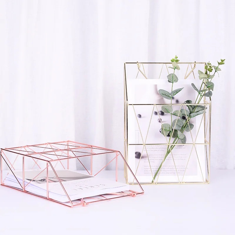 
Nordic INs Newspaper Basket Wall Organizers Hanger Accessories Rack Hooks Holder Organizers art of life for decor 