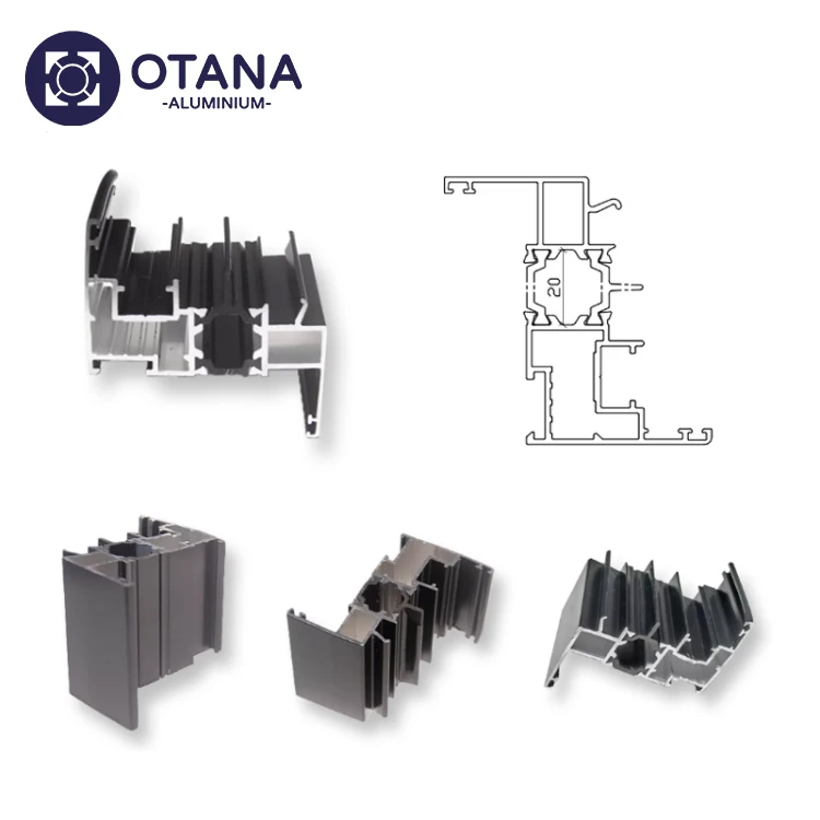 Manufacturers customized sizes and types of aluminium window profiles