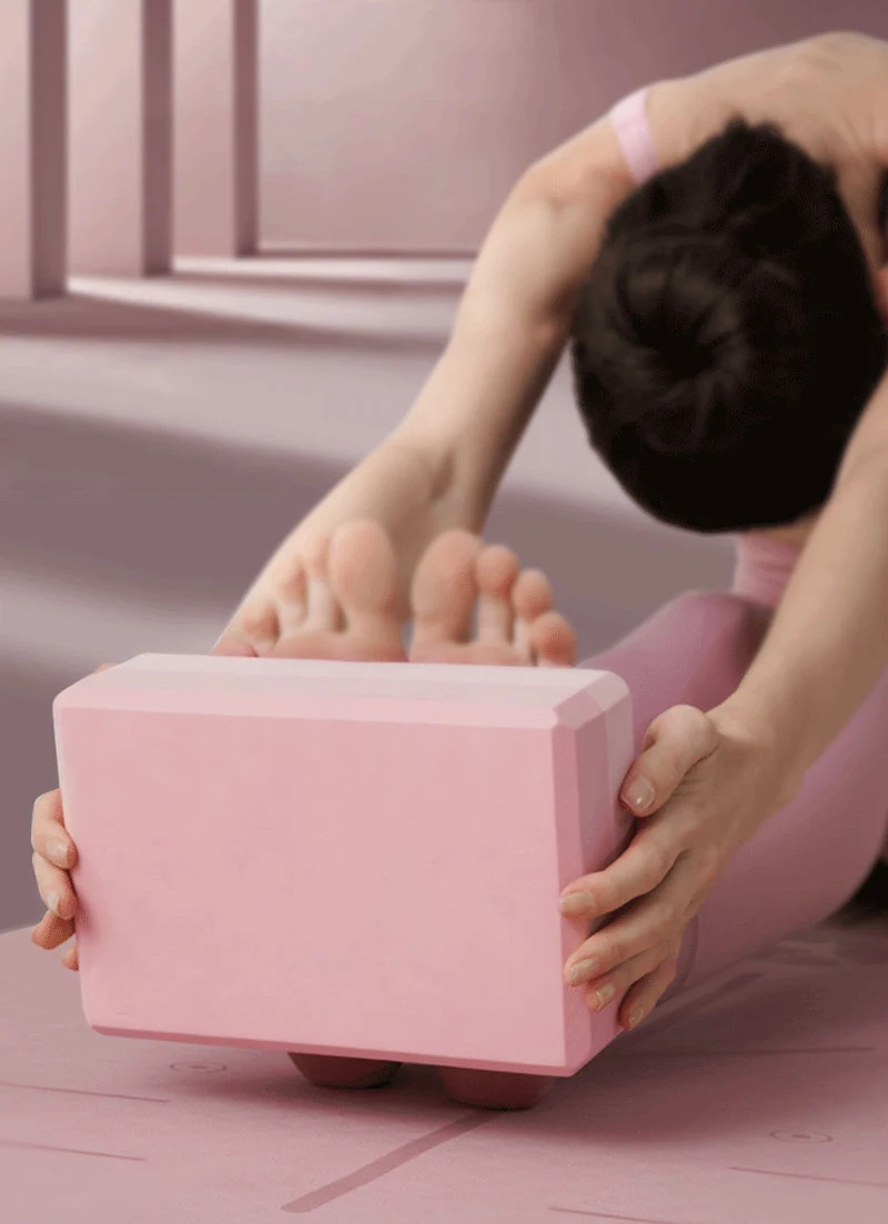 Yoga Blocks Pilates Bricks High Density EVA Foam Exercise Fitness Quality Customized Logo Packing Pcs