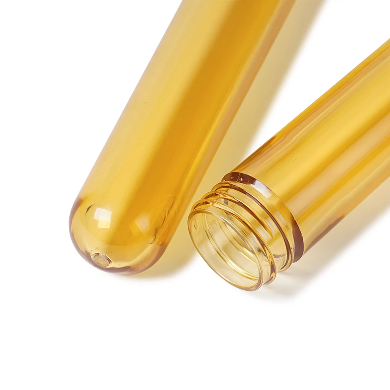 Косметическая бутылка эмбрион 80 г пластиковая ПЭТ ПЭТ-преформ маленького размера круглой формы с диаметром 32 мм шеи косметическая преформ