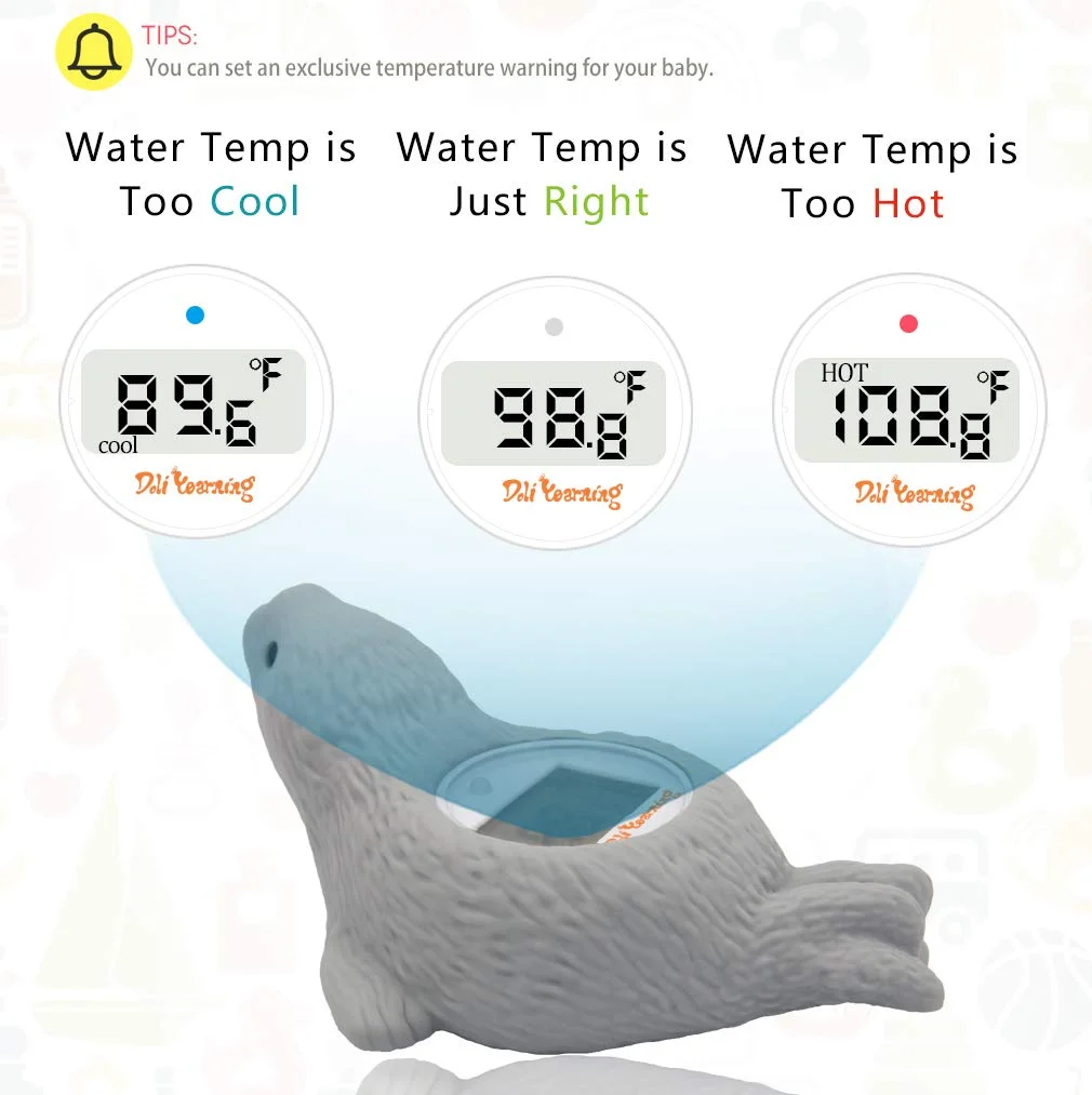 Child Bathroom Safety Products Upgrade Baby Bath Thermometer