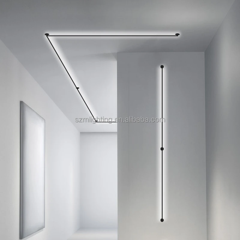 Ready To Ship New Arrival Wall Mounted LED Linear Light Ceiling Linear Light 1m 1.5m 2m Connectable Wall Light