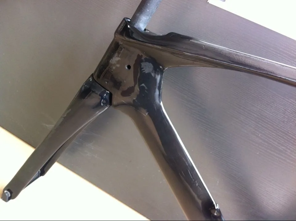 Hot selling carbon time trial bicycle frame nice looking time trial frame factory on sale