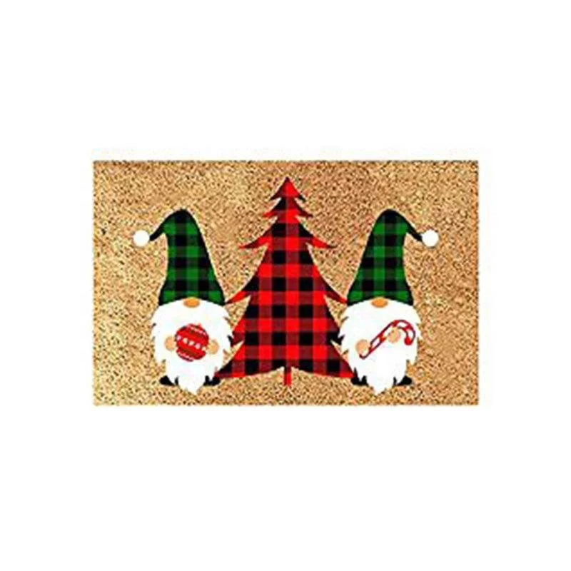 JM Modern Crystal Velvet Floor Mat Non-Slip Absorbent Foot Pads Bedroom Corridor Entrance Wholesale Christmas Carpet