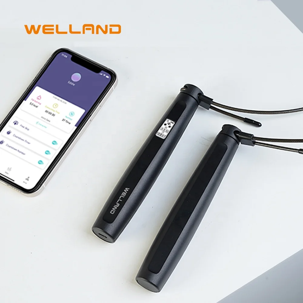 Professional Unisex Digital Fitness Jump Rope Adjustable Length High-Speed Electronic Smart Sensor 3M Weighted Skipping Rope