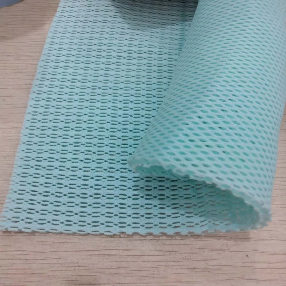 3d mesh fabric breathable 3D air mesh Tencel cotton spacer fabric for baby neck pillow sleeping products