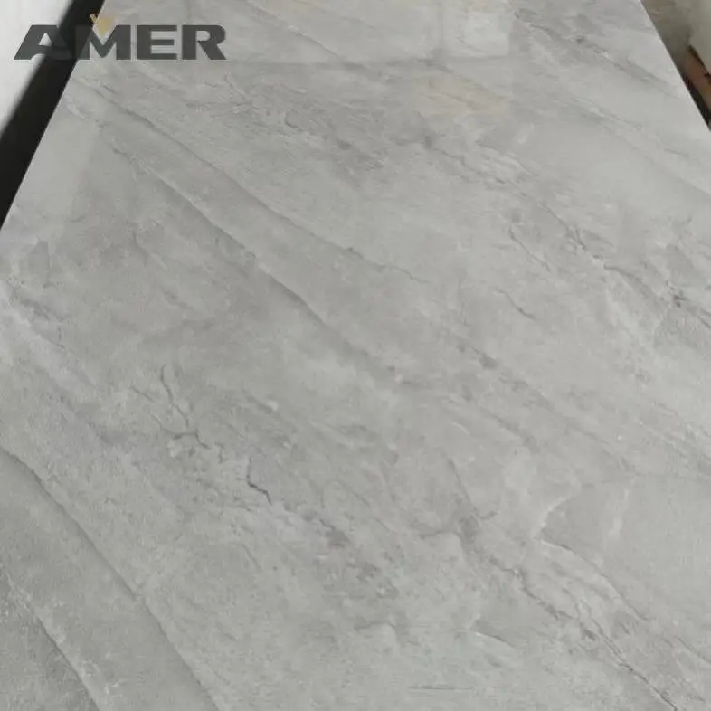 Amer factory price oem 1220*2440mm uv pvc foam marble sheet wall panel