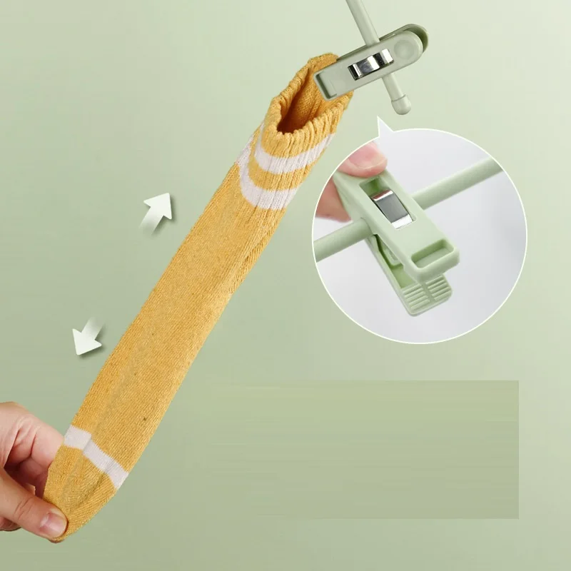 Household Plastic Multi Function Skirt Clip Anti-pleats Trouser Hangers