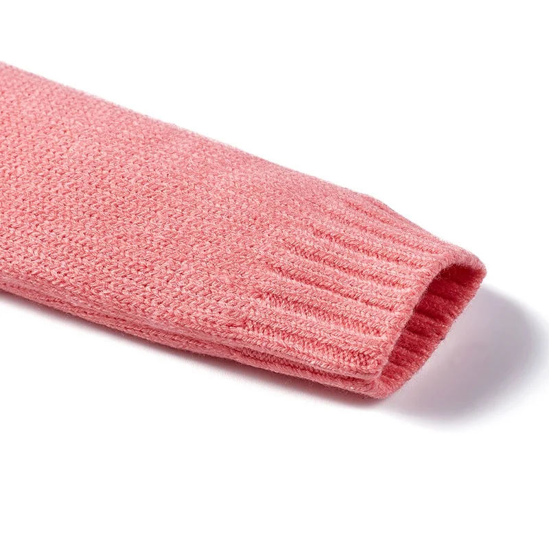 
Gabby Loop Kids Soft Winter Crew Neck Long Sleeve Plain Knit Wool Mix Pullover Sweater For Children Kids Sweaters Girls 