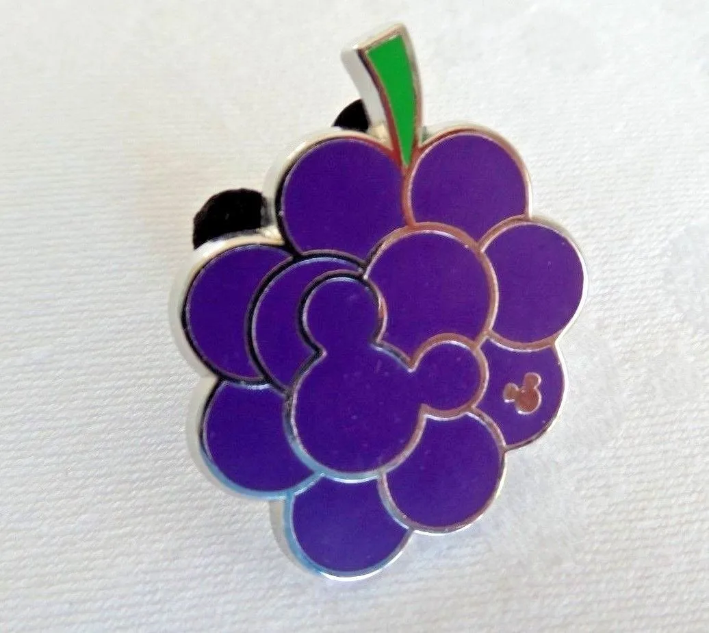 Fashion Fruit Enamel Grape  Brooch Pin Metal Badge Clothing jewelry Accessories Wholesale