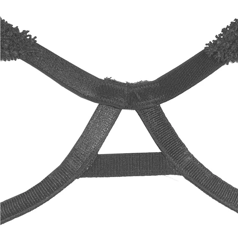 
Tassel flower sexy bra panty sets transparent ladies lingerie set 