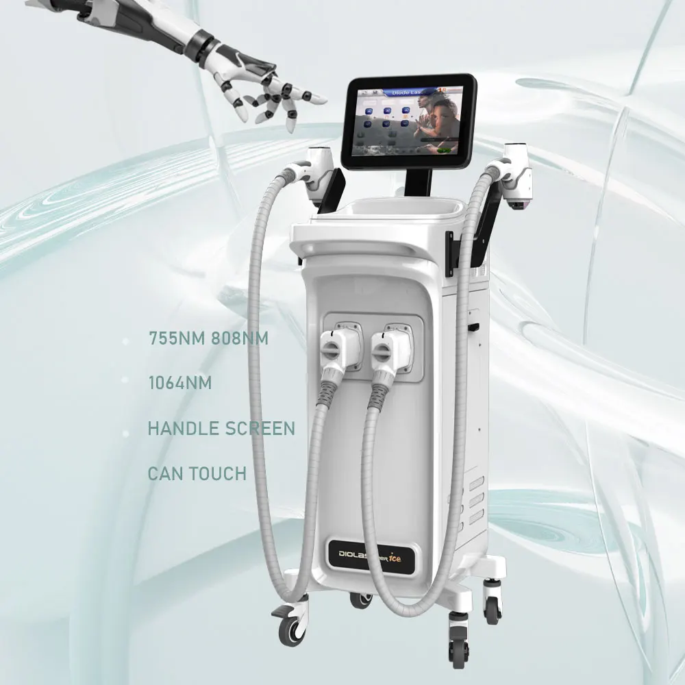 Ice 808 Diode Laser Epilator Ice Platinum Laser Depilacion Hair Removal System Machine