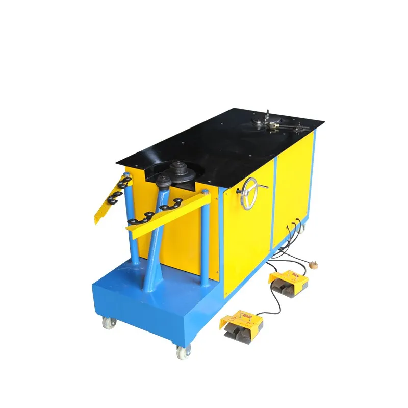 Horizontal Shrimp Elbow Forming Machine, Pipe End Bending Making Machine, for Galvanized Round HVAC Air Duct Making
