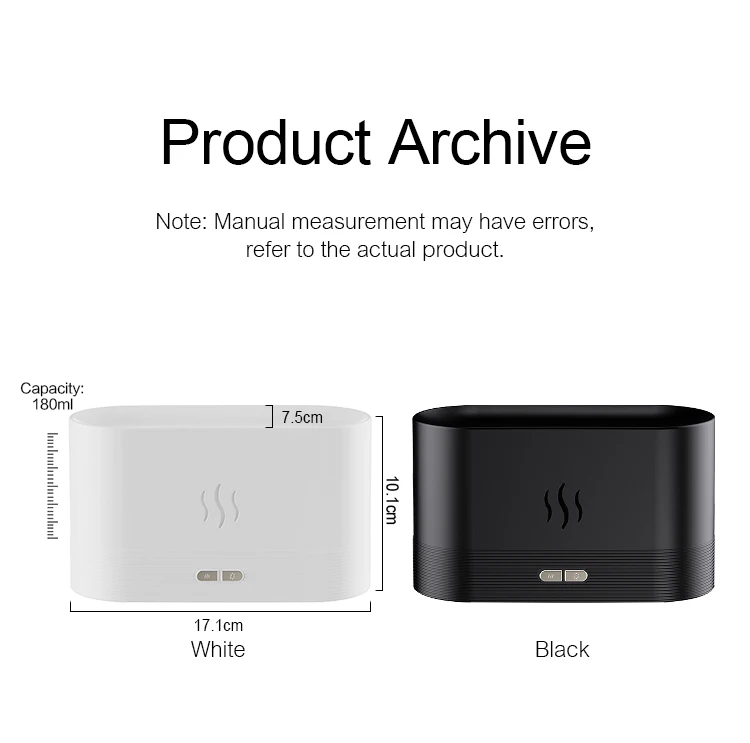 2022 Newest Flame Aroma diffuser Wholesale Perfume Essential Oil Diffuser Humidifier cleaner air purifier