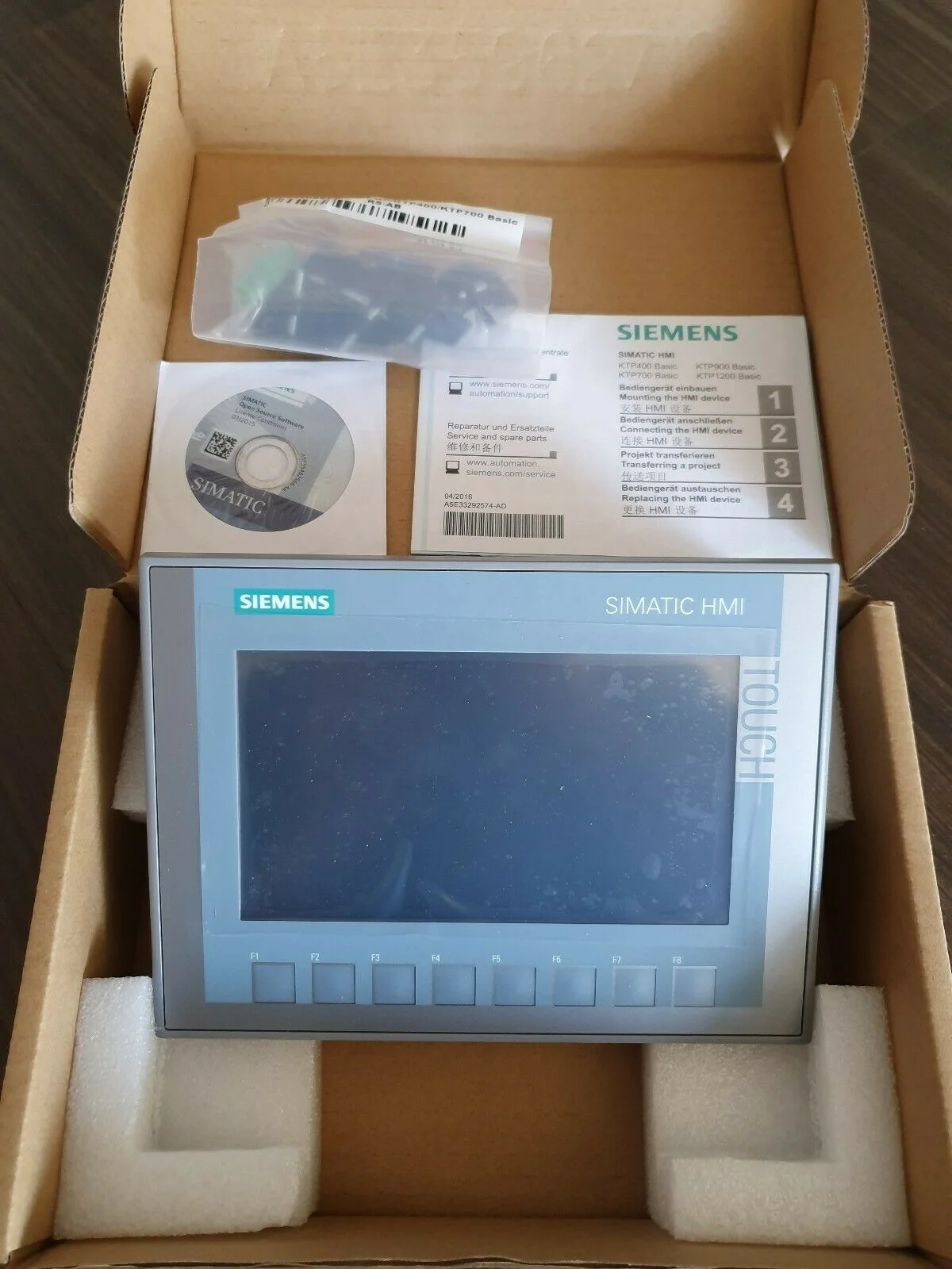 best price Comfort Panel 6AV2 123-2JB03-0AX0 SIMATIC HMI TP900 Comfort touch panel Siemens