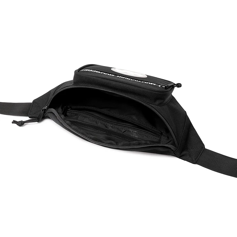 Bsci factory stylish student cross body waist belt bag custom fashion unisex waterproof crossbody fanny pack