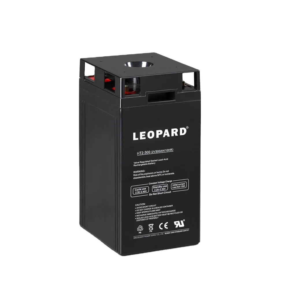 Maintenance Free Sealed 20 years design long life 2v 300ah lead acid battery