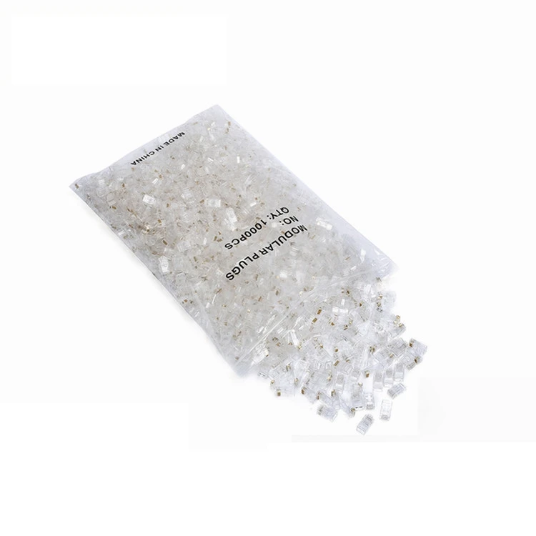 Factory High quality rj45 connector  CAT5  RJ45 Modular Plug Network Connector Cat5 RJ45 Connector